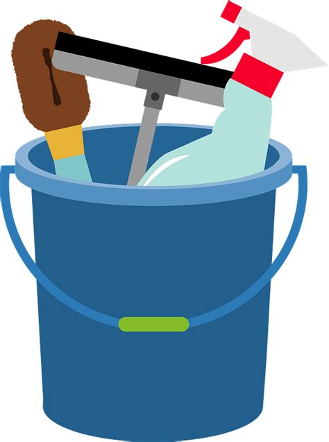 Cleaning Tools clipart. Free download transparent .PNG | Creazilla png image
