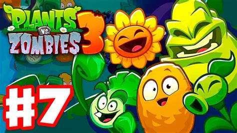 Plants Vs Zombies 3 Gameplay Walkthrough Part 7 Cabbage Pult And