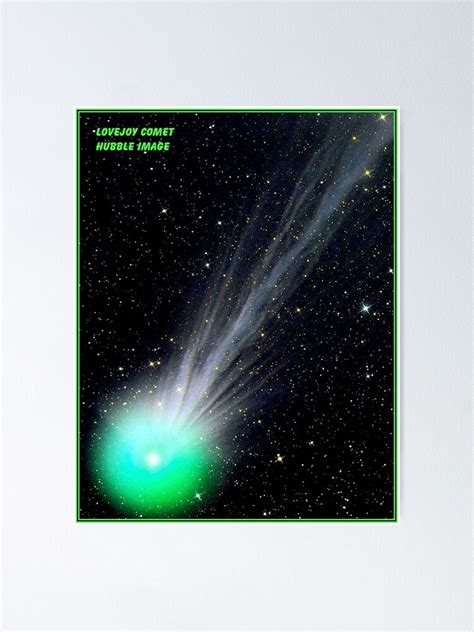 Lovejoy Comet Hubble Telescope Image Print Poster By Posterbobs