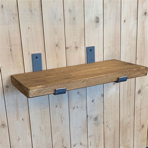 Sizes are available for narrow shelves as well as large scaffold boards. Rustic Reclaimed Scaffold Board Shelves With Wall Brackets ...