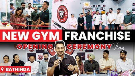 New Gym Franchise At Bathinda Pro Ultimate Gyms Grand Opening