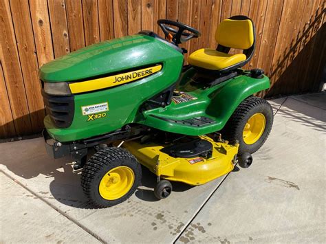 2008 John Deere X320 48 Inch Riding Lawn Mower For Sale Ronmowers