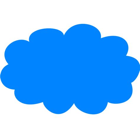 Icono Del Tiempo De Nube Azul Descargar Pngsvg Transparente Images
