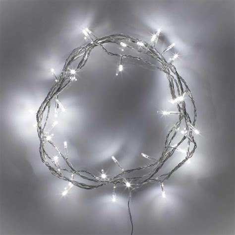 200 Led 20m Christmas Tree Lights Cool White Fairy Strings Lighting