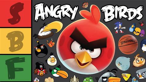 Ranking Every Angry Birds Bird Youtube