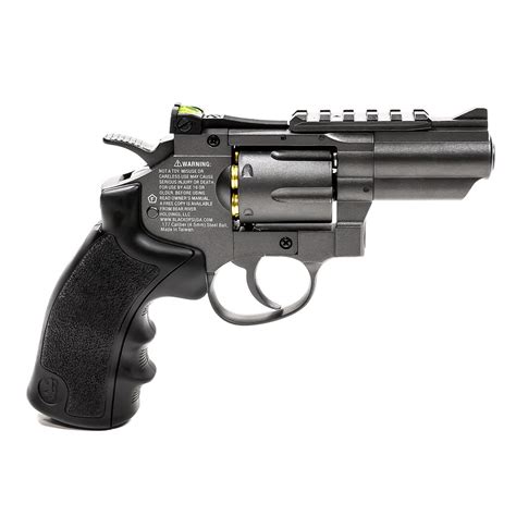 Black Ops Usa Exterminator 2 5 Revolver Gunmetal Co2 Bb Gun 177 Caliber 672614 Air And Bb