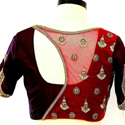 Pin By Sonal Mehta On Blouse Blouses Trendy Blouse Designs Stylish