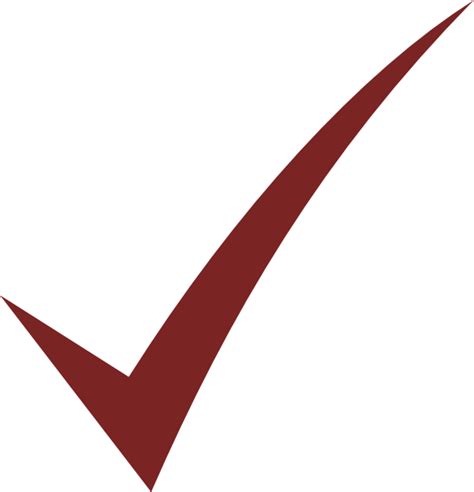 Free Red Check Mark Transparent Download Free Red Check Mark