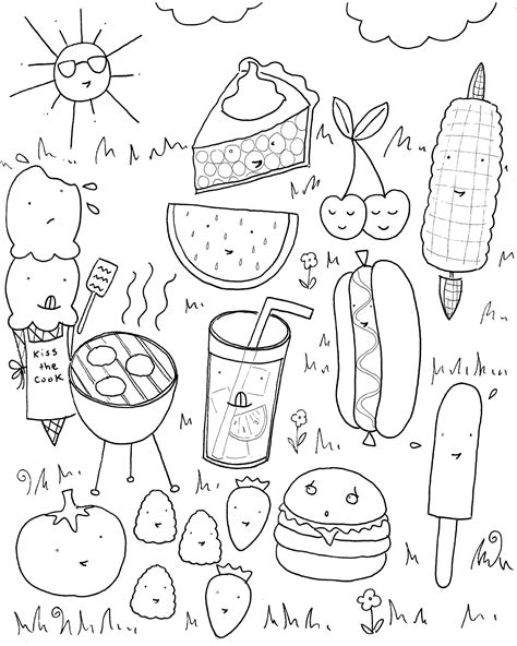Summer Coloring Pages For Kids. Print Them All For Free. - Coloring Home