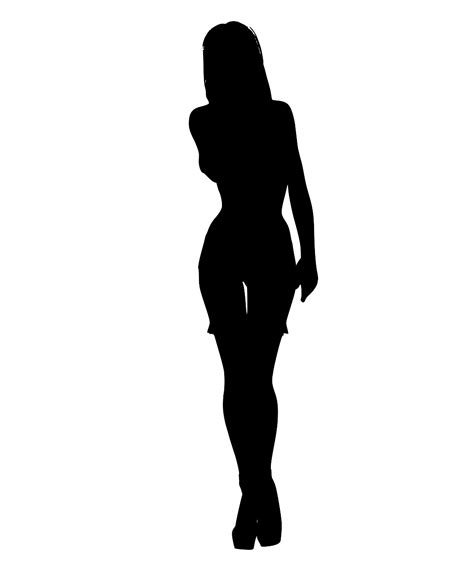 SVG sensual lencería desnudo niña Imagen e icono gratis de SVG