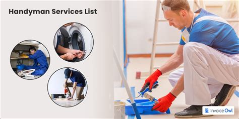 Handyman Services List Top 20 Handyman Skills