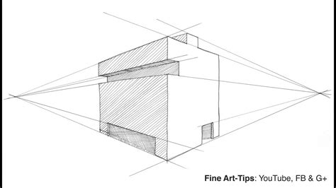 2 Point Perspective Drawing Easy Sibyl Woodbury