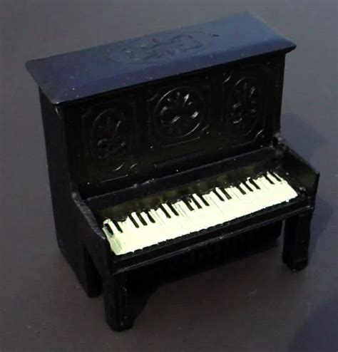 Upright Piano Miniature 124 Scale G Scale Diorama Accessory Item 11