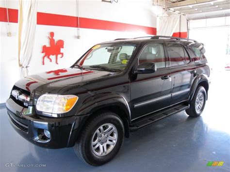 2006 Black Toyota Sequoia Limited 36346920 Car Color