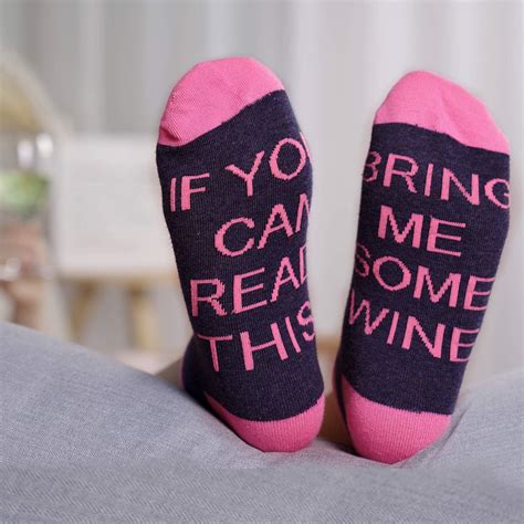 Moyel 5 Pairs Wine Ts Wine Socks If You Can Read This