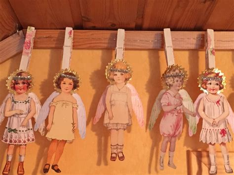 Vintage Paper Doll Angels Part Vintage Paper Doll Paper Dolls