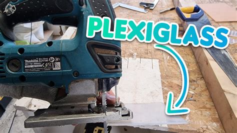 How To Cut Plexiglass With A Jigsaw Youtube