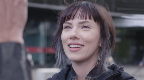 Exclusive Scarlett Johansson Likes What Her Ghost In The Shell Role Can Teach Her Daughter