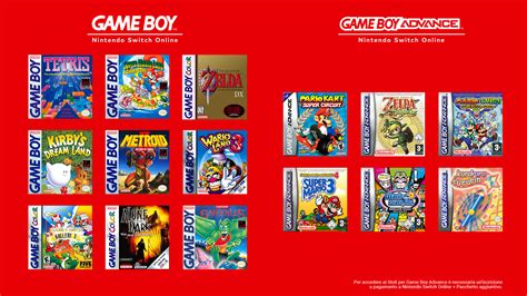 Nintendo Switch Online Arrivano I Giochi Per Game Boy E Gba