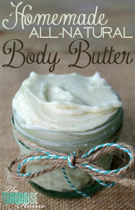 Homemade All Natural Body Butter Recipe