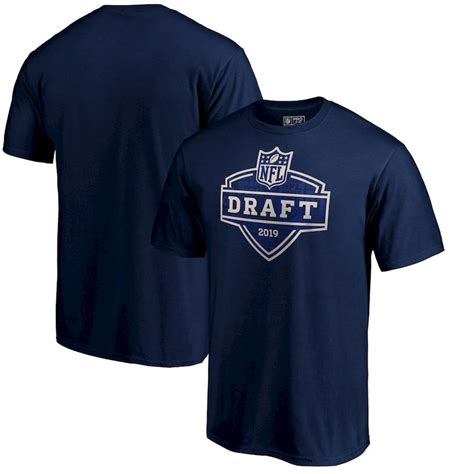 Nfl Pro Line By Fanatics Branded 2019 Nfl Draft Logo Big And Tall T Shirt
