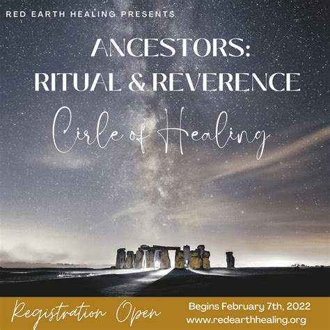 Ancestors Ritual And Reverence Red Earth Healing Shannon M Willis