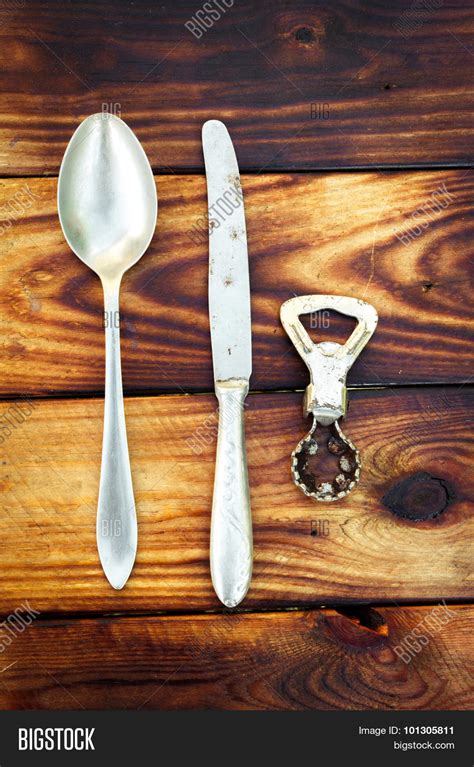 Old Rusty Spoon Image And Photo Free Trial Bigstock