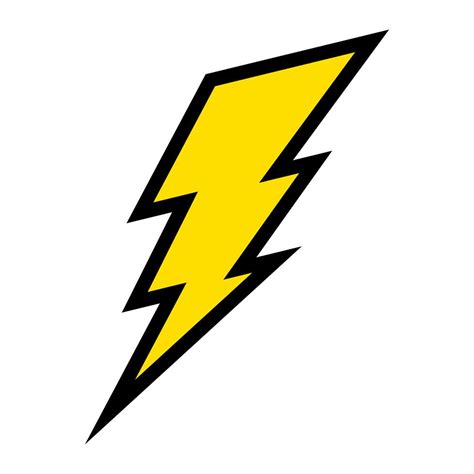 Lightning Bolt Icon 540504 Vector Art At Vecteezy