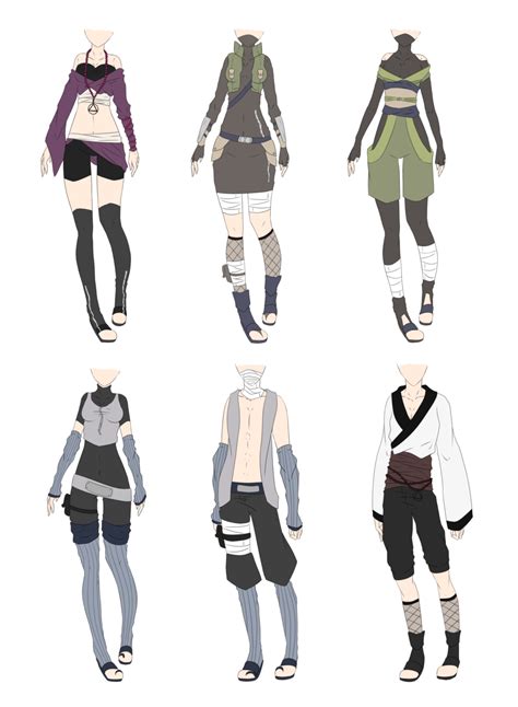 Trajes Ninja 3 In 2021 Anime Outfits Ninja Outfit Fantasy Clothing