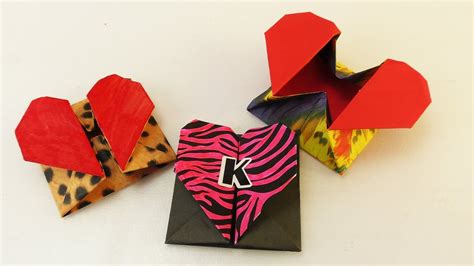 Origami Bild Origami Herzbox Anleitung