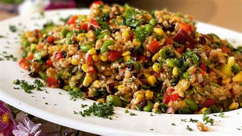 Nutty Brown Rice Salad Eat Well Recipe Nz Herald