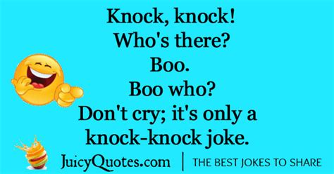 Now, people love to look down on knock knock jokes as you get older. Funny Knock Knock Joke - 1