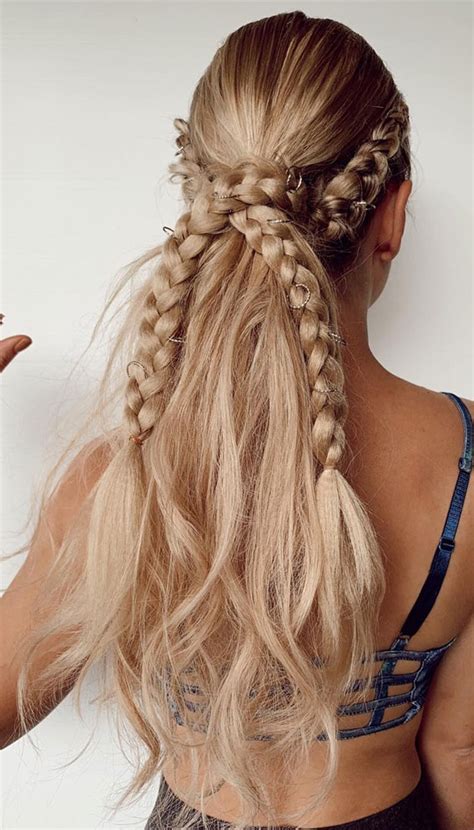 Braid Hairstyles That Look So Awesome Double Braided Ponytail