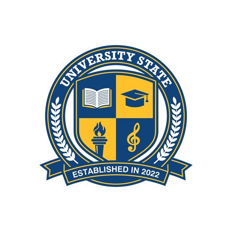 University Education Logo Design Vector Template 6470649 Vector Art At
