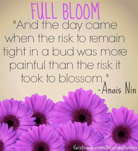 Quotes About Flowers Blooming Quotesgram