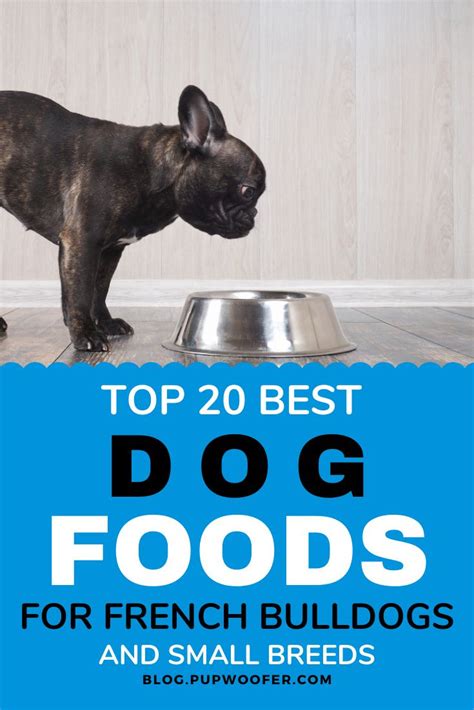 20 Of The Best Dog Foods For French Bulldogs Pup Talk French