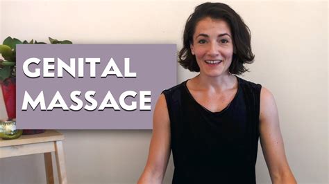 genital massage course introduction youtube