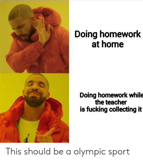 Doing Homework At Home Doing Homework While The Teacher Is Fucking Collecting It This Should Be