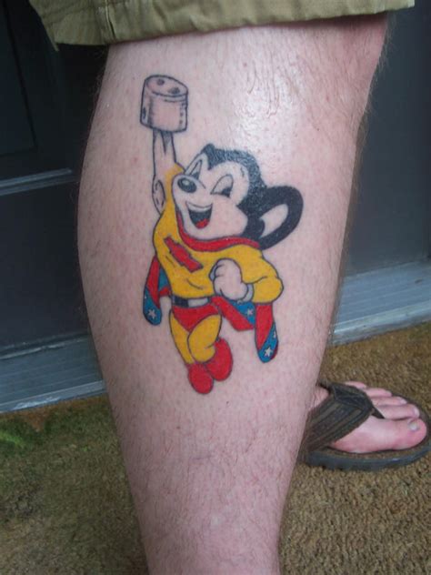 Redneck Mighty Mouse Tattoo By Jthomasdesign On Deviantart