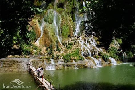 Bisheh Waterfall Dorood Lorestan Province Iran