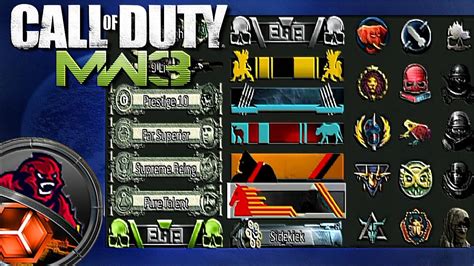 Mw3 How To Get All Titles And Emblems Challenges Youtube