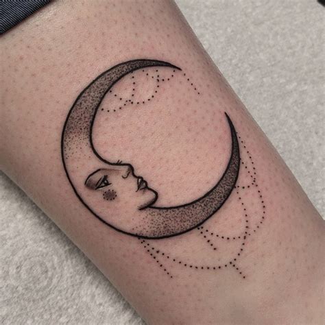 115 Best Moon Tattoo Designs And Meanings Up In The Sky 2019