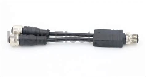 M12 Y Splitter Overmolded 5pin Ip67 Cable For Industrial Automation