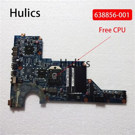 Hulics Original 638856 001 Laptop Motherboard For Hp G4 G4 1000 G6 G7