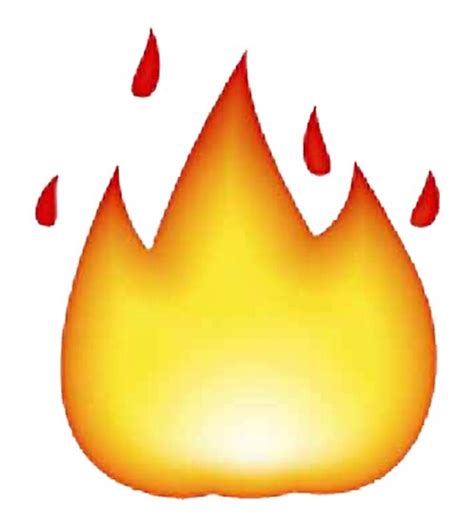 Feuer Emoji Fotodruck Von Epicloud Redbubble