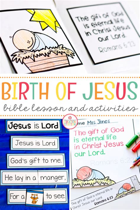 The Birth Of Jesus Activities Mrs Jones Creation Station