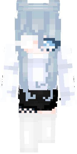 Hd Girl Pastel Blue Nova Skin Minecraft Skins Cute Minecraft Girl