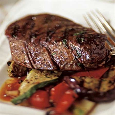 Serve these richly sauced tender steaks for dinner. Grilled Beef Tenderloin with Wild Mushroom Sauce | Wegmans