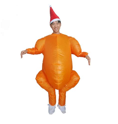 inflatable turkey costume adult