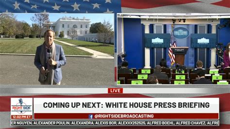 White House Press Briefing With Press Secretary Kayleigh Mcenany